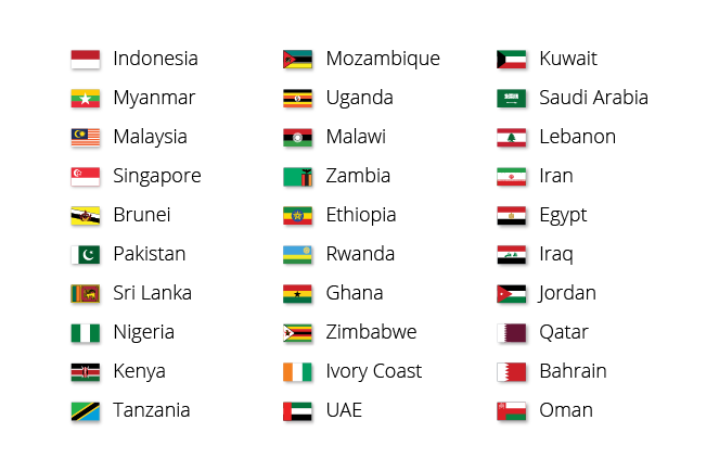 Global Footprints Flags